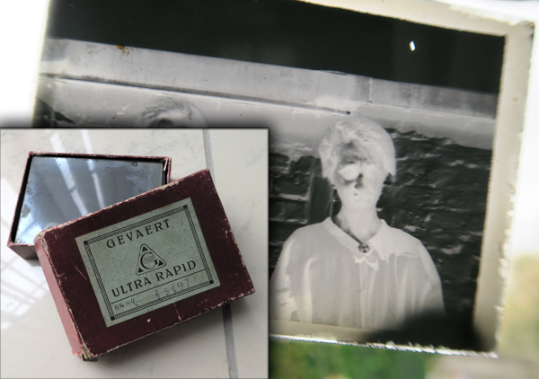 Plaque de verre Gevaert (Collection familiale)