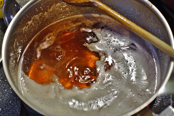 Cuire le jus à 105 °C